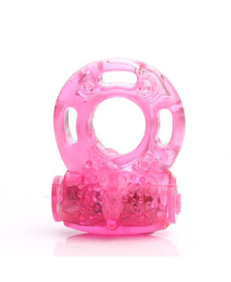 Cockring vibrant rose extensible 